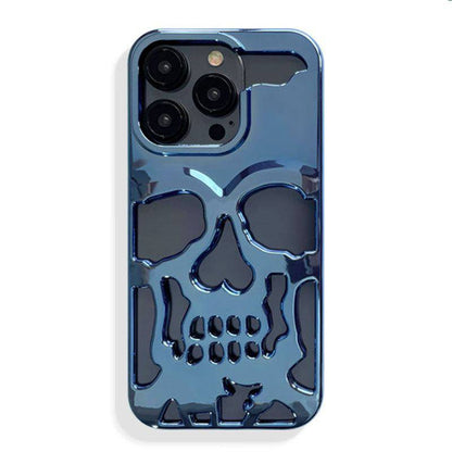 "Dark Punk" Skull Colorful Heat Dissipation iPhone Case