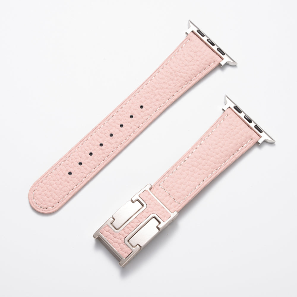 Leather Magnetic Buckle Strap for Apple Watch