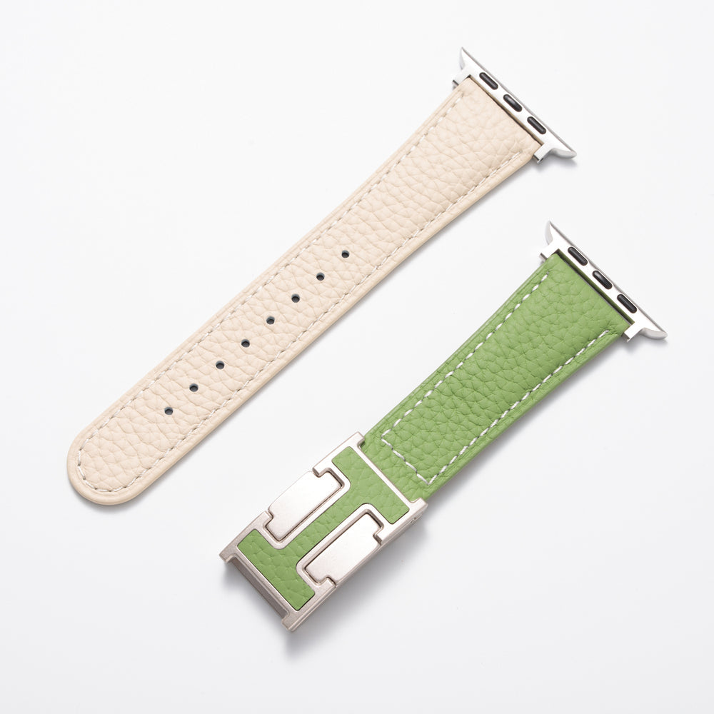 Leather Magnetic Buckle Strap for Apple Watch