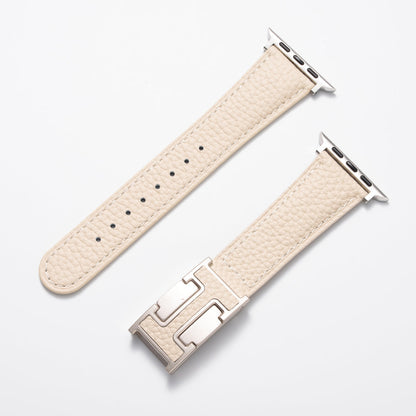 Leather Magnetic Buckle Strap for Apple Watch